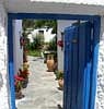 Puerta azul Foto: Puerta azul